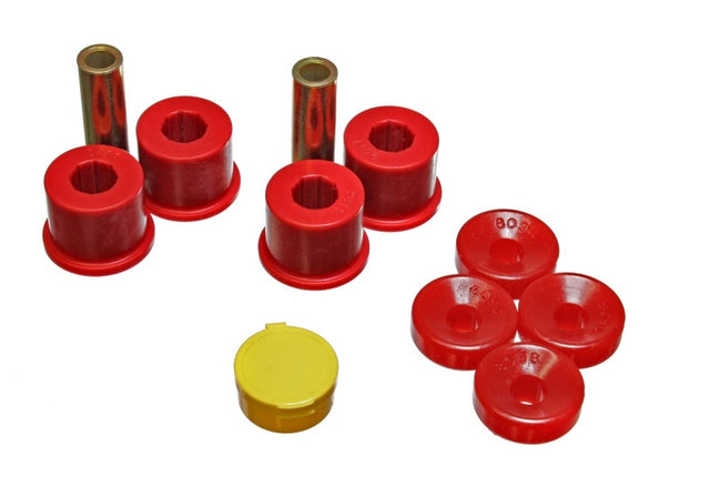Energy Suspension 99-00 Honda Civic Si Red Front Shock Bushing Set - RPL Performance