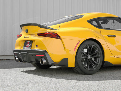 aFe POWER Takeda 2021 Toyota Supra 2.0L (t) 2.5in-3in 304 SS CB Exhaust w/ Polished Tips - RPL Performance