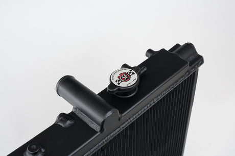 CSF 93-98 Toyota MK4 Supra Radiator - Black Finish - RPL Performance