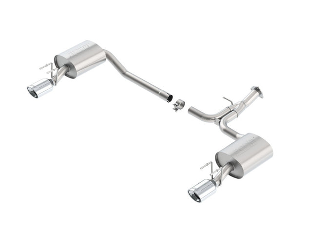 Borla 13-15 Honda Accord Coupe 3.5L FWD SS Rear Section Single Split Rear Exit Touring Exhaust - RPL Performance
