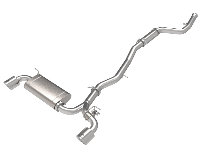 aFe POWER Takeda 2021 Toyota Supra 2.0L (t) 2.5in-3in 304 SS CB Exhaust w/ Polished Tips - RPL Performance